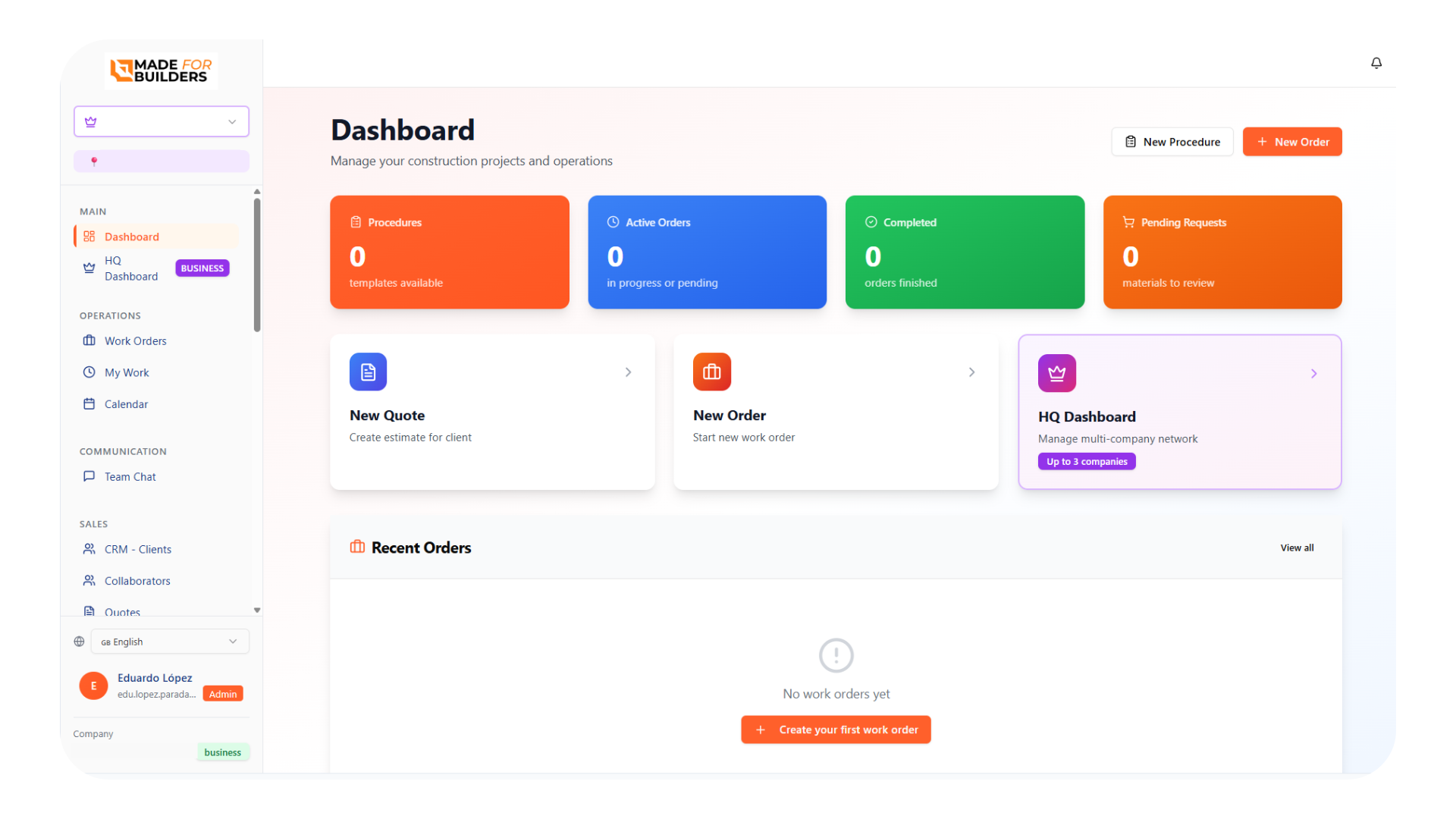 Made for Builders Construction Saas